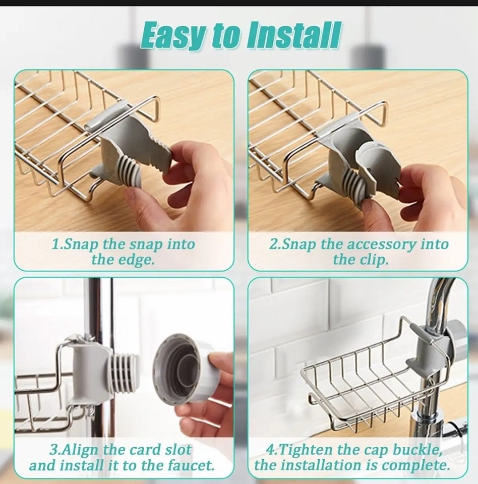 Kitchen Faucet Rack