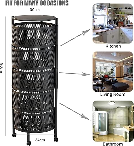 Super Unique Quality 5 Layer Vegetable Rack